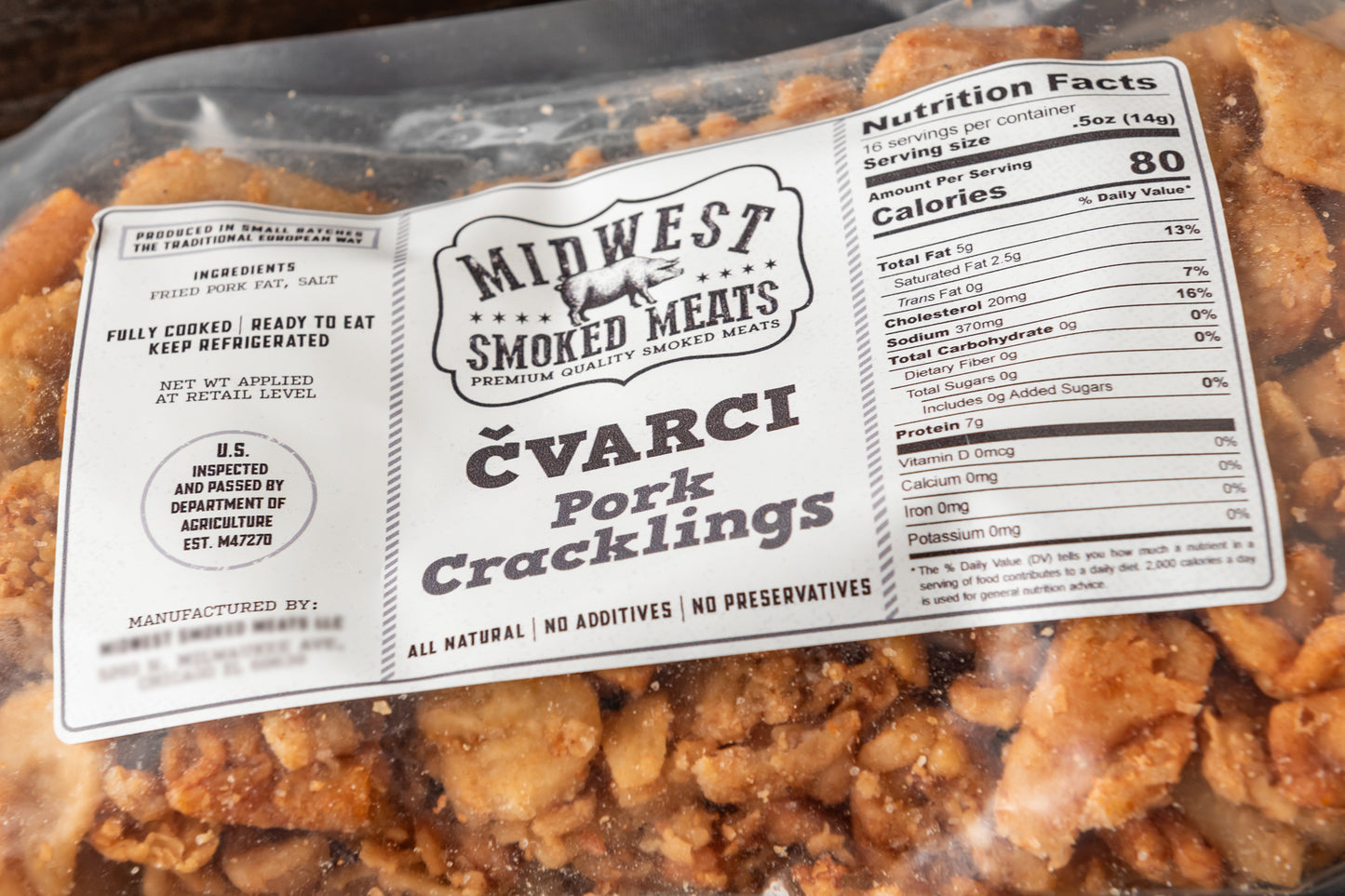Pork Cracklings (Čvarci)