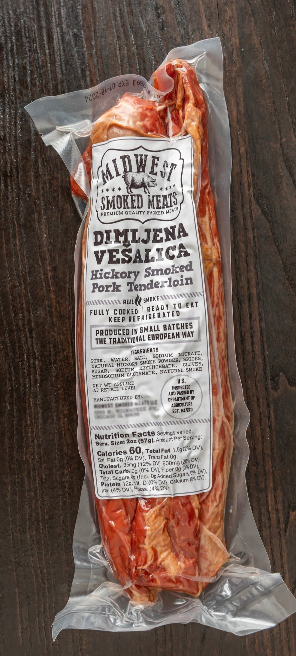 Smoked Pork Tenderloin (Dimljena Vešalica)