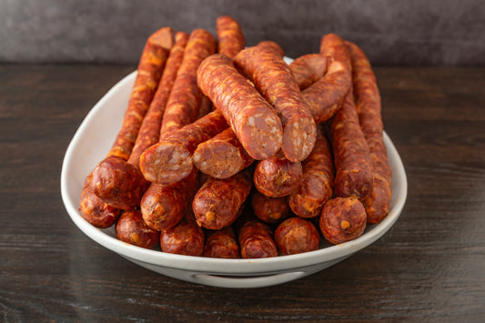 Pork & Beef Smoked Sausage,Hot(Sremska Kobasica, Ljuta)