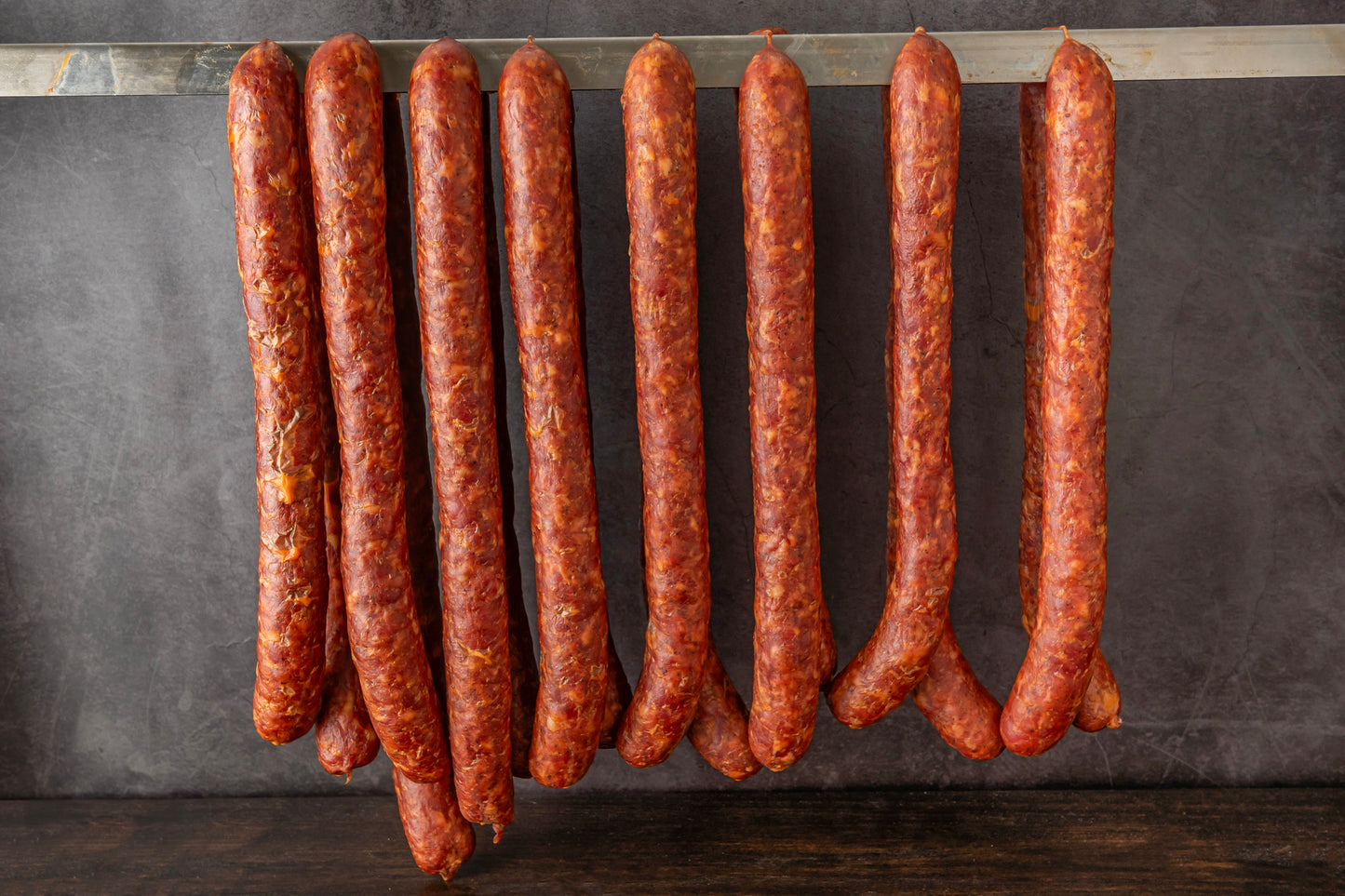 Pork & Beef Smoked Sausage,Hot(Sremska Kobasica, Ljuta)