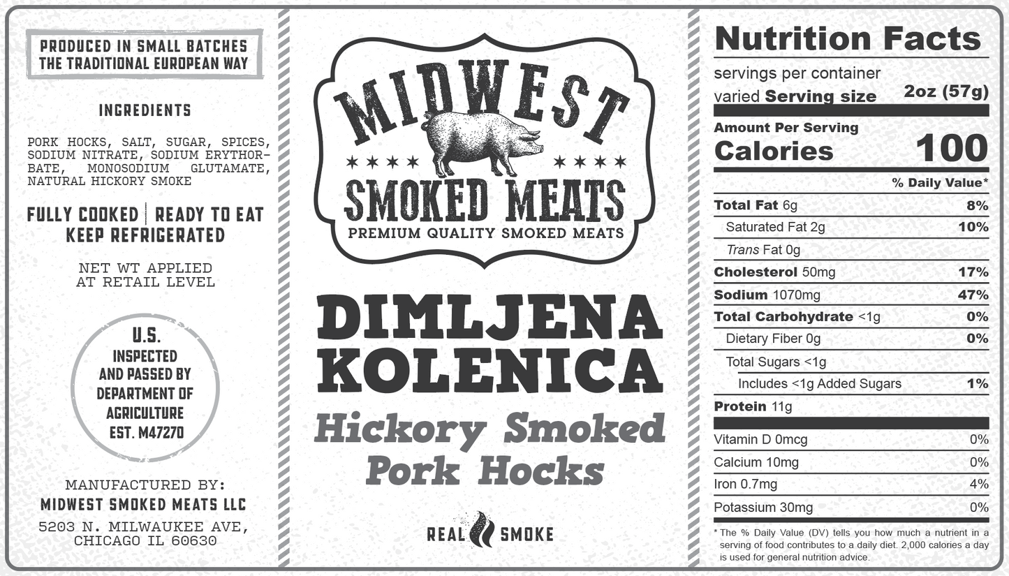 Smoked Pork Hocks(Suve Kolenice)